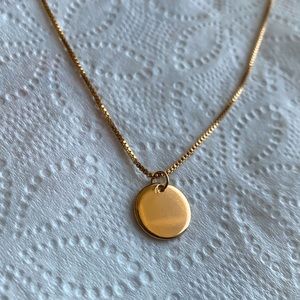 gold 22 inch necklace